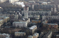 А вот собственно тут и жил. За трубами школа 160. Давно забытое детство.